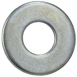 1/4IN FLAT WASHERS ZINC PLATED